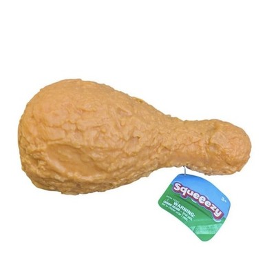 Sunny Days Squeeezy Squeeze Fried Chicken Leg Squishy Jumbo Size Brand New