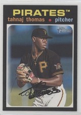2020 Topps Heritage Minor League Edition Tahnaj Thomas #35 0ym4