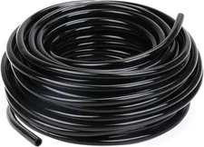 Hourleey 50 Feet Blank Distribution Tubing Irrigation Drip Hose, 50 FT, Black 