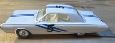 1964 Racing Chrysler Turbine Car Promo Model 124 White Rare