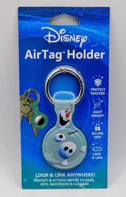 Disney Frozen AirTag Holder Olaf Snowman Apple Air Tag Tracker Protection