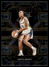2024-25 Panini Select WNBA Jaelyn Brown Rookie Dallas Wings #4