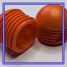 147909 X 2 IKEA Tuffing Loft Bed Ladder Feet in Orange