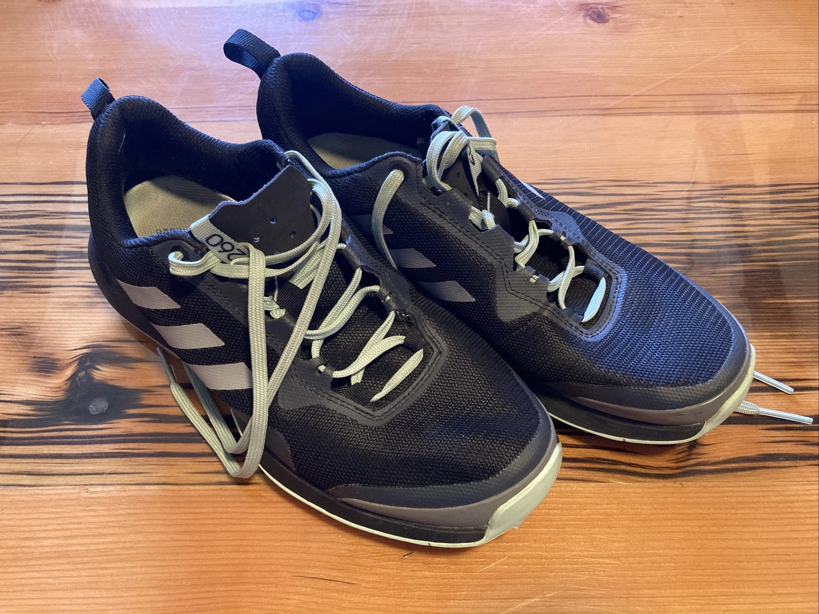 Scarpe sportive Adidas donna taglia 8 nere Terrex 260 Continental