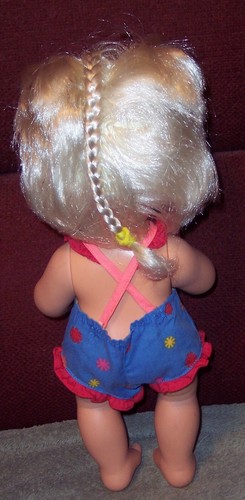 Original McDonald's Happy Meal Girl Baby Girl Doll 13" Hasbro 1997 Blonde GUC - Picture 2 of 2