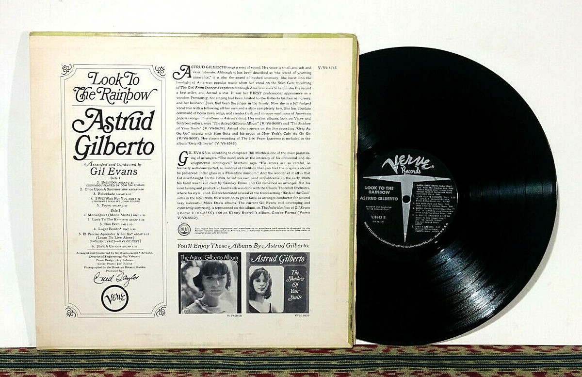Astrud Gilberto: Look To The Rainbow, 1966 LP Verve V-8643