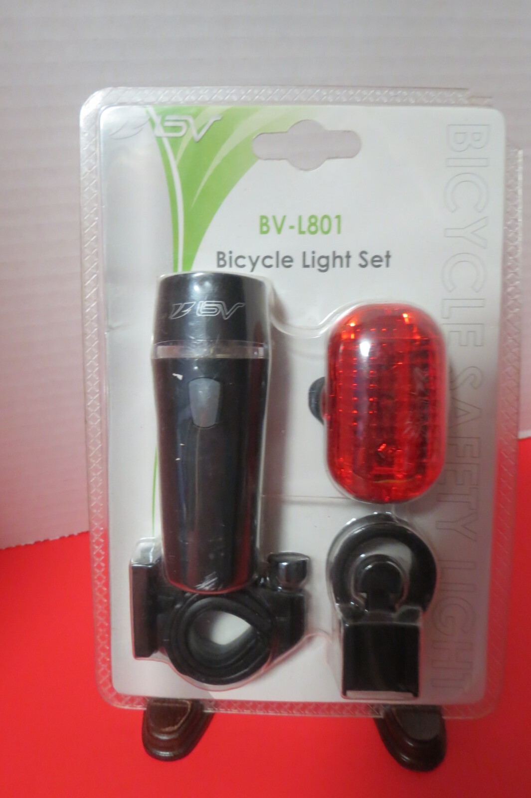 Bicycle Light Set Head And Tail Light BVL801 New Sealed In Factory