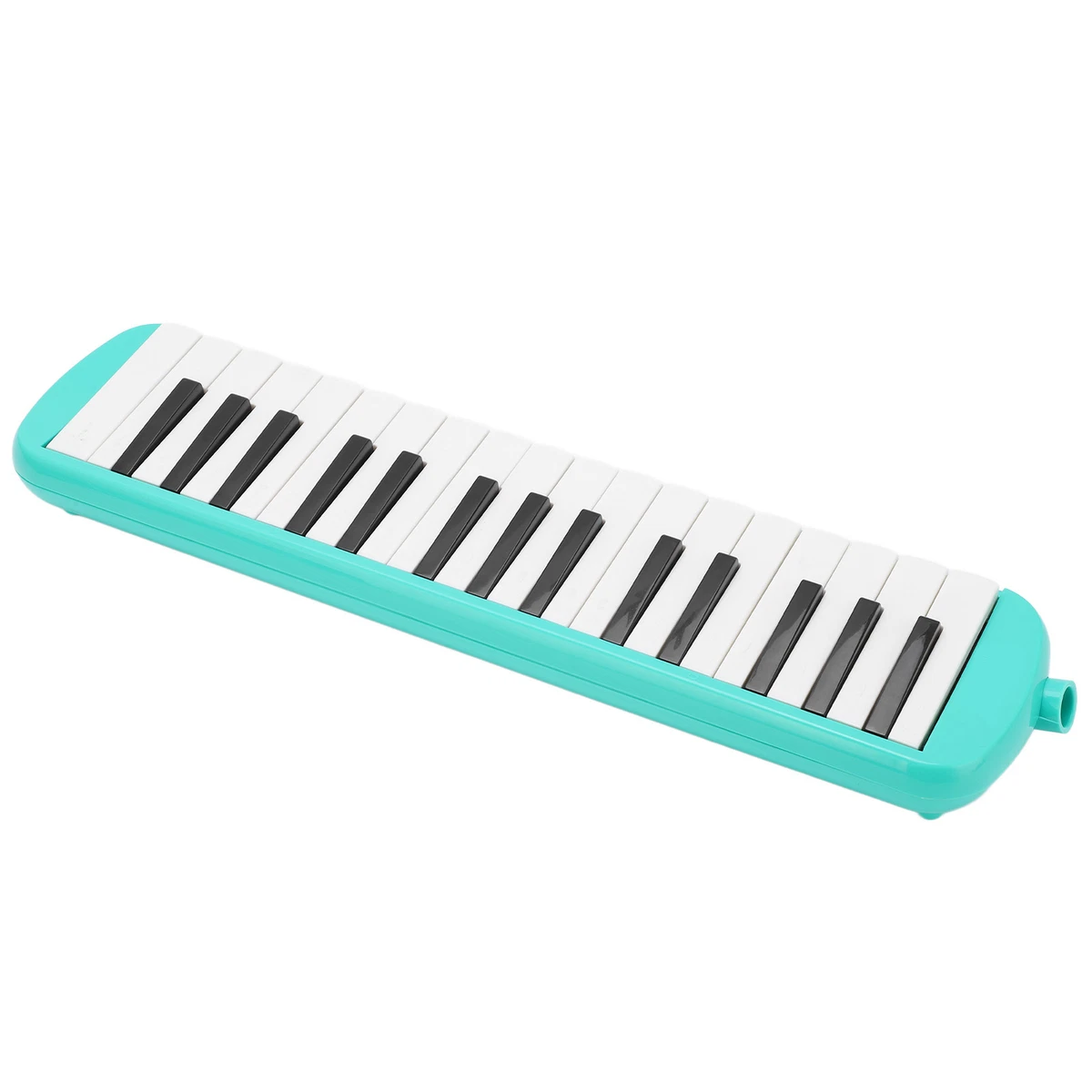 Piano Keyboard 32 Key Mouth Pianos Melodica With Short Mouthpiece Green Ttu