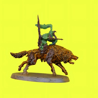   Snarlfang Riders - RIDER Gloomspite Gitz Goblin Wolf Rider Warhammer D&D