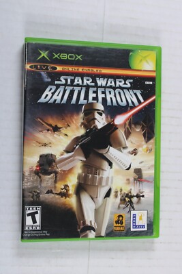 Star Wars: Battlefront (Microsoft Xbox, 2004) Authentic, Tested, Works