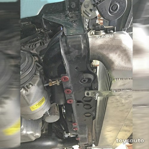 REV9 FMIC Front Mount Intercooler Silver for Ford Focus ST 2.0 Turbo 13-18 400hp - Picture 5 of 10