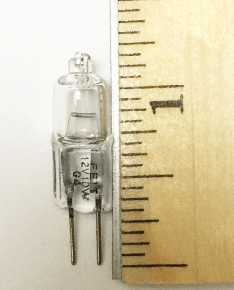 FEIT ELECTRIC HIGH QUALITY Small BI-PIN Light BULB G4 JC Base 10W 12 Volts 12V - Image 3 of 4