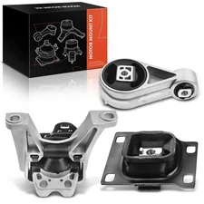 3pcs Engine Motor and Transmission Mount for Ford Focus 2005 2006 2007 2.0L Auto