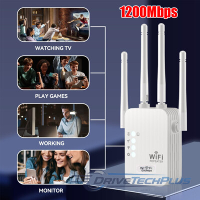 Repetidor De Señal Wifi Inalambrico Extensor Extender Amplificador De Internet