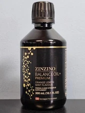 Zinzino Balance Oil+ Premium Orange Lemon Mint 300 mL (10.1 oz) - New! Exp 6/27