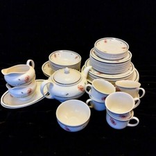 Johnson Brothers Vintage 1980s Summerfields China Crockery Set Dinnerware