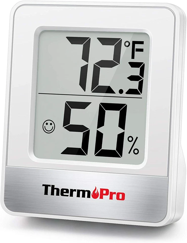 ThermoPro TP49 Pantalla LCD Temperatura Interior y Exterior Digital Higrómetro/Humidita Foto 3 de 4