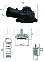 Mahle Thermostat FüR Seat Altea,Cordoba,Ibiza IV V,Leon,Toledo III IV