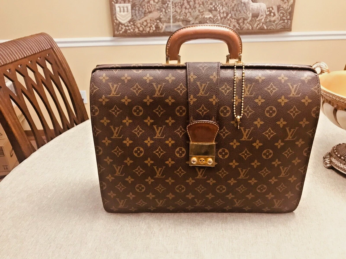 fermoir monogram briefcase