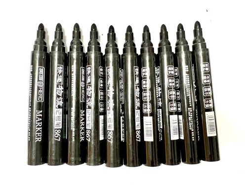 10&Permanent Markers Alcohol Base Ink Pens Heavy Duty Marking Pens Long Lasting - Picture 20 of 20