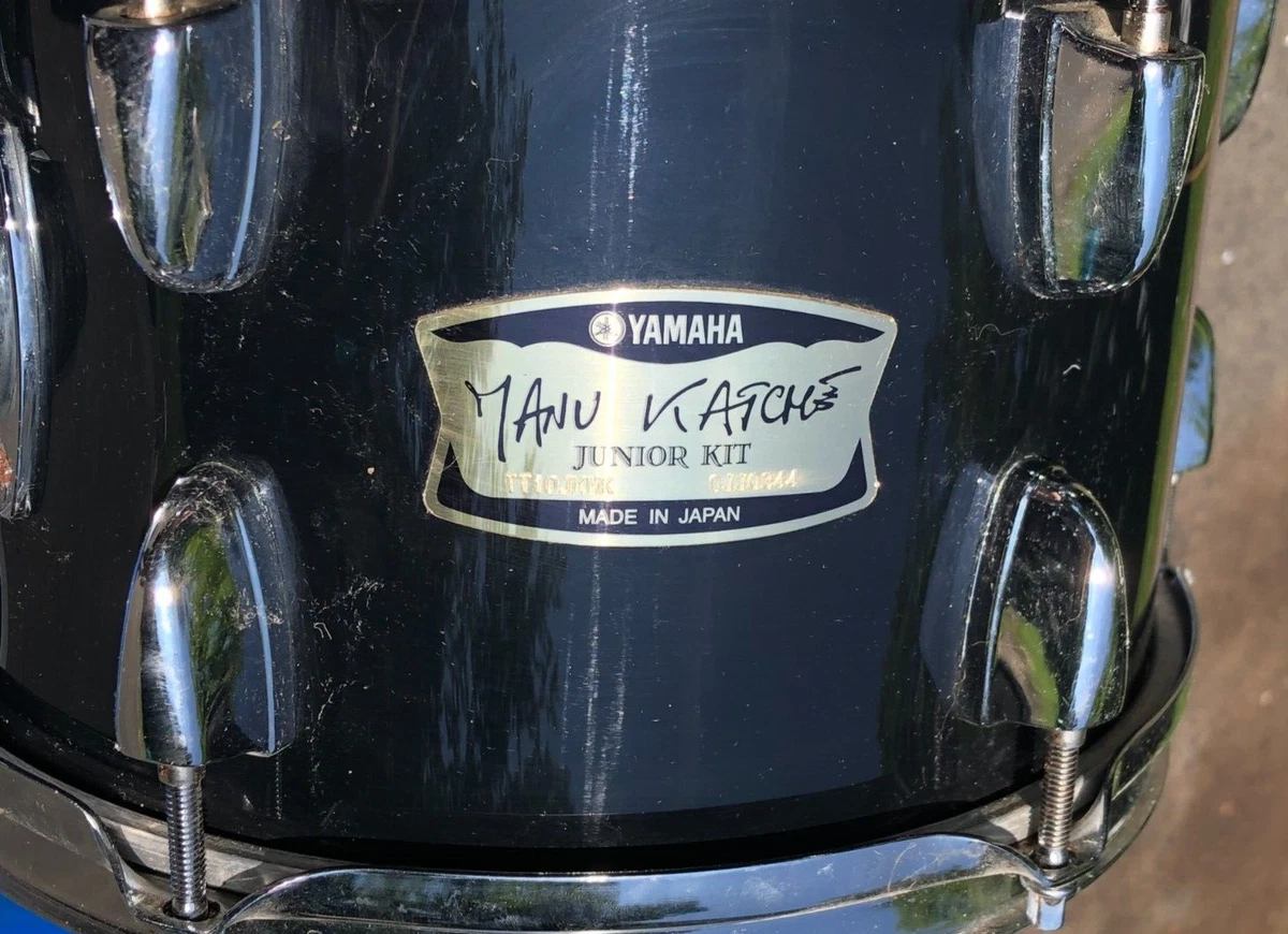 Yamaha Manu Katche Junior Tom Drum Japan Black 10