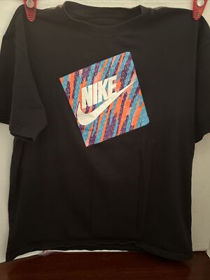 06aw NUMBER NIKE ビンテージ半袖Tシャツ　ノアール期　アーカイブ The Dept Of Nike Archives Official Reissue CRAZY & WILD Shirt Mens