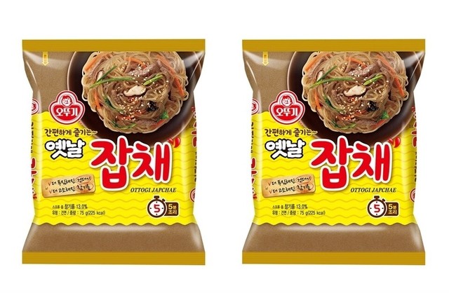 Korean Traditional Instant Noodle OTTOGI YENNAL JAPCHAE 2pack DangMyun