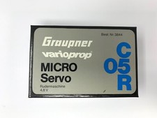 Graupner 3844 Varioprop Micro Servo Rudermaschine C05R - Rarität Vintage Ovp