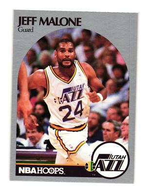 1990 Hoops Team Night Utah Jazz #NNO Jeff Malone
