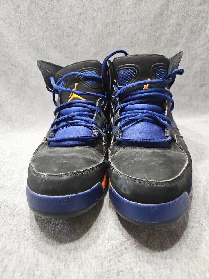 Nike Air Jordan Flight Club 91 Zapatos Negro Naranja Azul 555475-046 Para hombres Talla 11 Foto 3 de 4