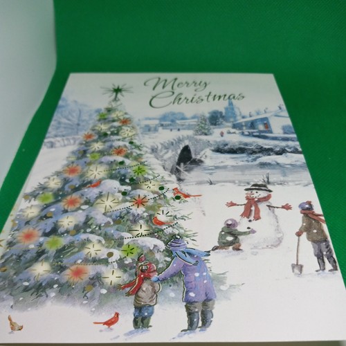 2 beautiful christmas greeting cards 7.5x5.5 inches - Picture 7 of 10
