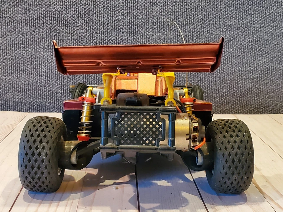 Vtg Kyosho Icarus Off Road Racer R/C Car 1:10 Radio Remote Control Dune Buggy - Image 3 of 4