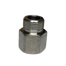 M20X1.5 Male To 1/2 NPT Female Stainless Steel Coupling Adapter Fitting