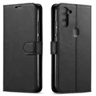 For Samsung Galaxy A11 Phone Case, Premium Leather, Magnetic Flip Card Holder