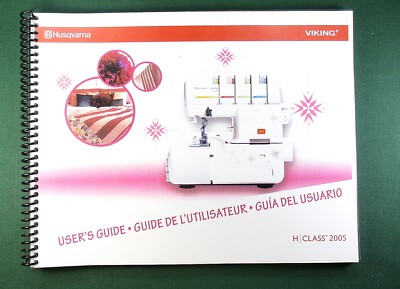 Viking Husqvarna H Class 200S Instruction Manual: 64 Pages & Protective Covers!