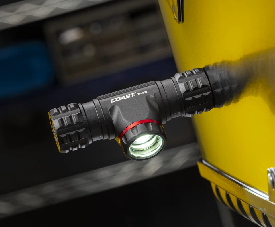 Head Torch Coast XPH30R Focusing Rechargeable Dual Power 1500lm - Image 2 of 4