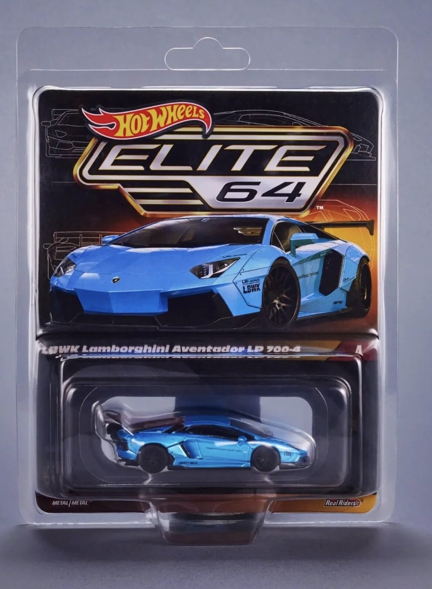 ミニカー HOTWHEELS ELITE 64 Mercedes & Aventador Hot Wheels Elite 64 Series LBWK Lamborghini Aventador LP 700