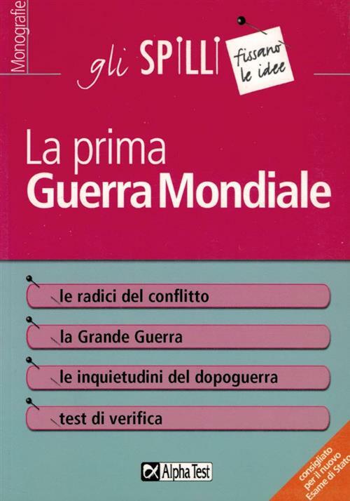 La prima guerra mondiale - Vottari Giuseppe