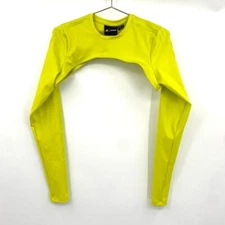 Adidas x Ivy Park Peloton Shock Slime Shrug Tank Crop Top Women's 1X Long Sleeve