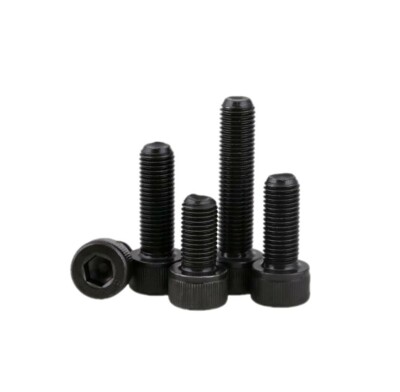 M12 M14M16M18 M20 Fine teeth Hexagon socket screws bolts DIN912 12.9 Class black