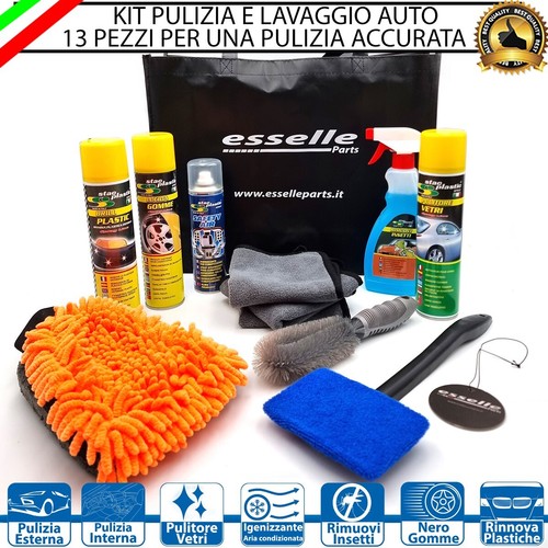 Spruzzare Per Pulire E Disinfettare Il Volante E All'interno Dell'auto