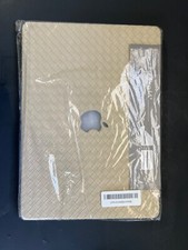 Woven Pattern MacBook Pro 14" Hard Shell Case Beige Durable Plastic Ventilation