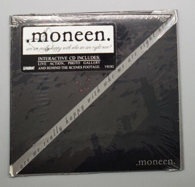 Are We Really Happy with Who We Are Right Now by Moneen (CD, 2003) Promo