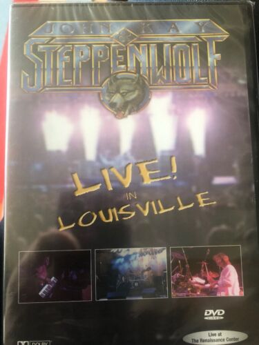 JOHN KAY & STEPPENWOLF - LIVE IN LOUISVILLE PAL DVD - Picture 1 of 2