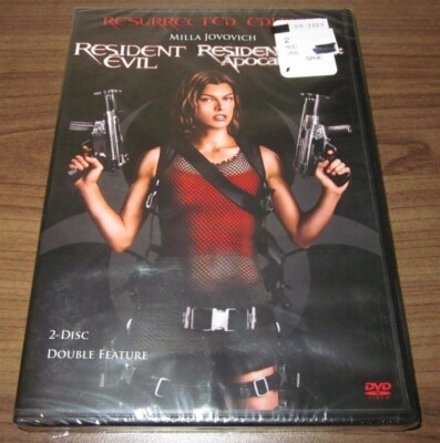 Resident Evil & Resident Evil: Apocalypse (DVD, 2 Disc Set) ... sealed new 