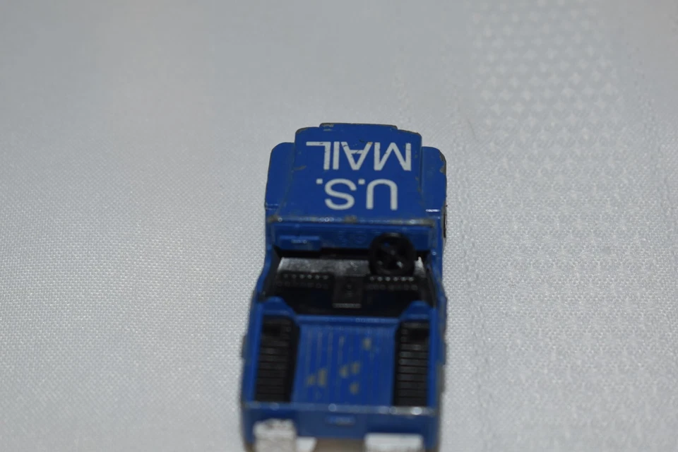 Matchbox Superfast Lesney 1976 Blue U.S. Mail No.11 Sleet N Snow Made in England - Image 4 of 4