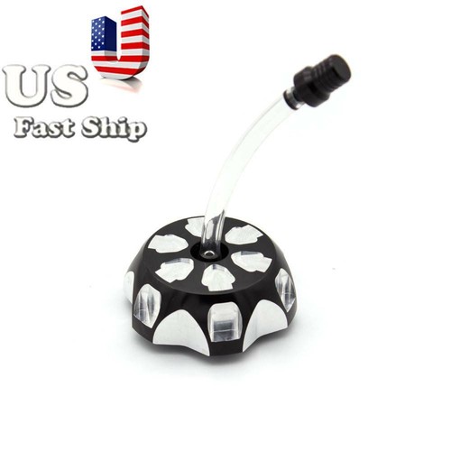 CNC Pivot Bike Gas Cap Fuel Tank Cap Fit Yamaha YFM 700R Raptor 700