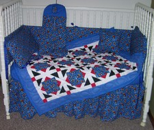 patriots crib bedding set