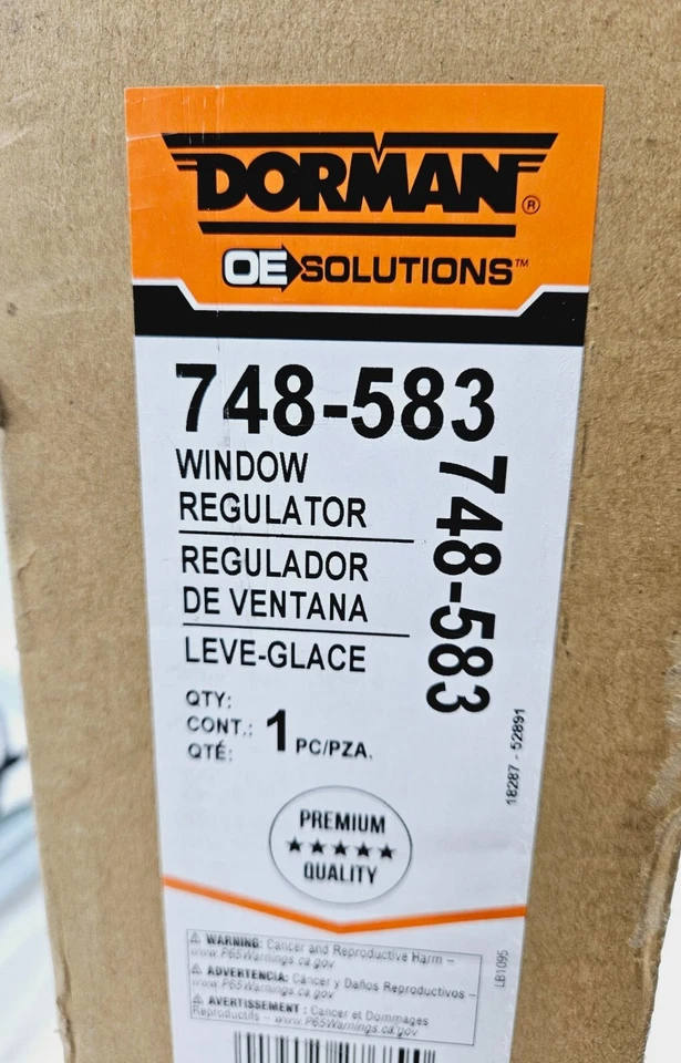 Motor de janela de energia e conjunto regulador Dorman serve 04-12 Mitsubishi Galant - Imagem 4 de 4