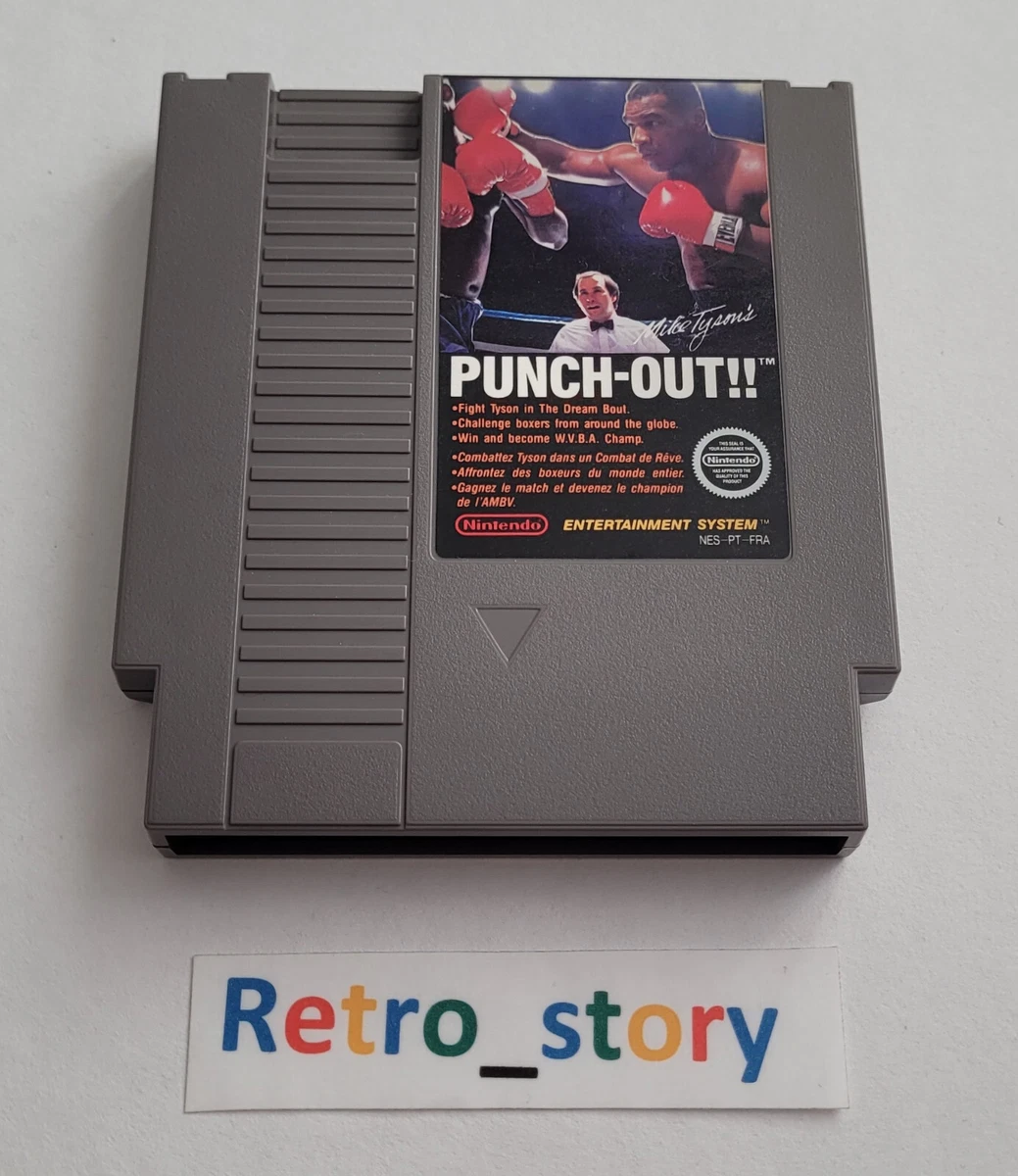 Custodia Vuota E Vassoio Per Mike Tyson's PUNCH-OUT Su Famicom - Ricambio Riproduzione
